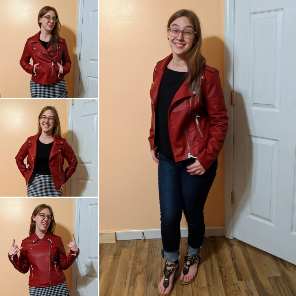 Vegan Leather Moto Jacket